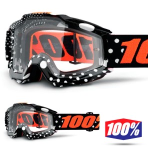 100% Maschera THE ACCURI Zest - Lente Trasparente