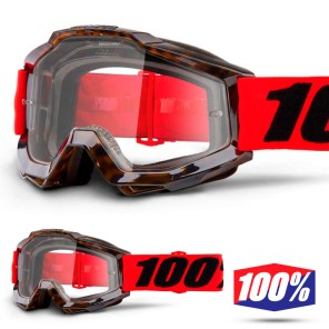 100% Maschera THE ACCURI Zest - Lente Trasparente
