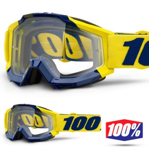 100% Maschera THE ACCURI Zest - Lente Trasparente