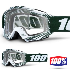 100% Maschera THE ACCURI Zest - Lente Trasparente