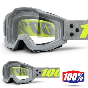 100% Maschera THE ACCURI Zest - Lente Trasparente