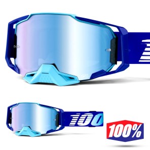 100% Maschera THE RACECRAFT Derestricted - Lente Trasparente