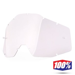 100% Lente Maschere - Trasparente
