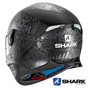 Shark SKWAL 2 Switch Riders 2 Mat Helmet