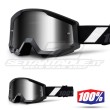 100% THE STRATA Goliath Goggles - Silver Mirror Lens