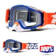 100% THE RACECRAFT Roxburry Goggles - Clear Lens