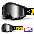 100% THE ACCURI JUNIOR Pistol MX Goggles - Mirror Silver Lens