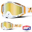 100% THE RACECRAFT LTD MX Goggles - Gold Mirror Lens