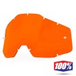 100% Goggles Lens - Orange