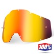 100% Goggles Lens - Mirror Red