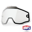 100% Goggles Lens - Clear Vented Dual