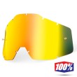 100% Youth Goggles Lens - Mirror Gold