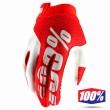 100% iTRACK MX Gloves - Red White