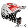 Airoh AVIATOR 2.2 Check Dirt Bike Helmet - Red