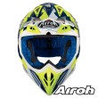 Airoh AVIATOR 2.3 AMS2 Bigger Dirt Bike Helmet - Blue Gloss