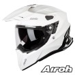 Airoh COMMANDER Color Dual Sport Helmet - White