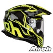Airoh COMMANDER Carbon Dual Sport Helmet - Yellow