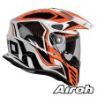 Airoh COMMANDER Carbon Dual Sport Helmet - Orange