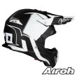 Airoh TERMINATOR OPEN VISION Slider Dirt Bike Helmet - Black Matt