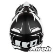 Airoh TERMINATOR OPEN VISION Slider Dirt Bike Helmet - Black Matt
