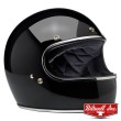 Biltwell GRINGO Full Face Helmet - Gloss Black