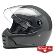 Biltwell LANE SPLITTER Full Face Helmet - Storm Grey