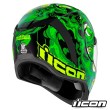 Icon AIRFORM Illuminatus Full Face Helmet - Green