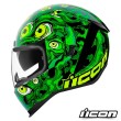 Icon AIRFORM Illuminatus Full Face Helmet - Green