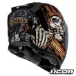 Icon AIRFLITE Uncle Dave Full Face Helmet - Black
