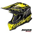 Nolan N53 Skeleton 56 Off Road Helmet - Glossy Black