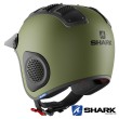 Shark ATV-DRAK Blank Mat Helmet