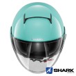 Shark NANO CRYSTAL Pastel Green Open Face Helmet - Green