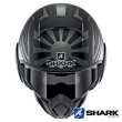 Shark STREET-DRAK Replica Zarco Malaysian GP Mat Open Face Helmet - Black Anthracite
