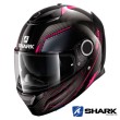 Shark SPARTAN CARBON Silicium Full Face Helmet - Black Purple Anthracite