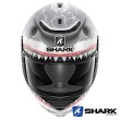 Shark SPARTAN Replica Lorenzo White Shark Mat Helmet