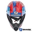 Shark VARIAL Replica Tixier Mat Off Road Helmet - Red White Blue