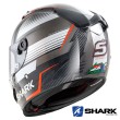 Shark RACE-R PRO CARBON Replica Zarco Malaysian GP Full Face Helmet - Black Red Anthracite