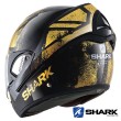 Shark EVOLINE SERIES 3 Tixer Flip Up Helmet - Black Chrome Gold
