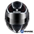 Shark EVOLINE SERIES 3 Hyrium Flip Up Helmet - Black White Red