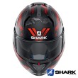 Shark EVO-ONE 2 Skuld Mat Flip Up Helmet - Black White Red