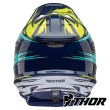 Thor SECTOR WARP Dirt Bike Helmet - Navy Teal