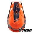 Thor SECTOR SPLIT Dirt Bike Helmet - Orange Navy