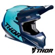 Thor SECTOR BLADE Dirt Bike Helmet - Navy Blue