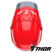 Thor Youth SECTOR BOMBER Dirt Bike Helmet - Red Charcoal