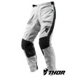 Thor TERRAIN (In The Boot) Off Road Pants - Light Grey Black