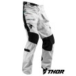 Thor TERRAIN (Over The Boot) Off Road Pants - Light Grey Black