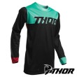 Thor PULSE AIR FACTOR MX Jersey - Black Mint