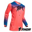 Thor Women's PULSE FADER MX Jersey - Coral