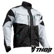 Thor TERRAIN Off Road Jacket - Light Grey Black