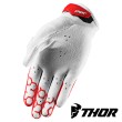 Thor DRAFT MX Gloves - Red White